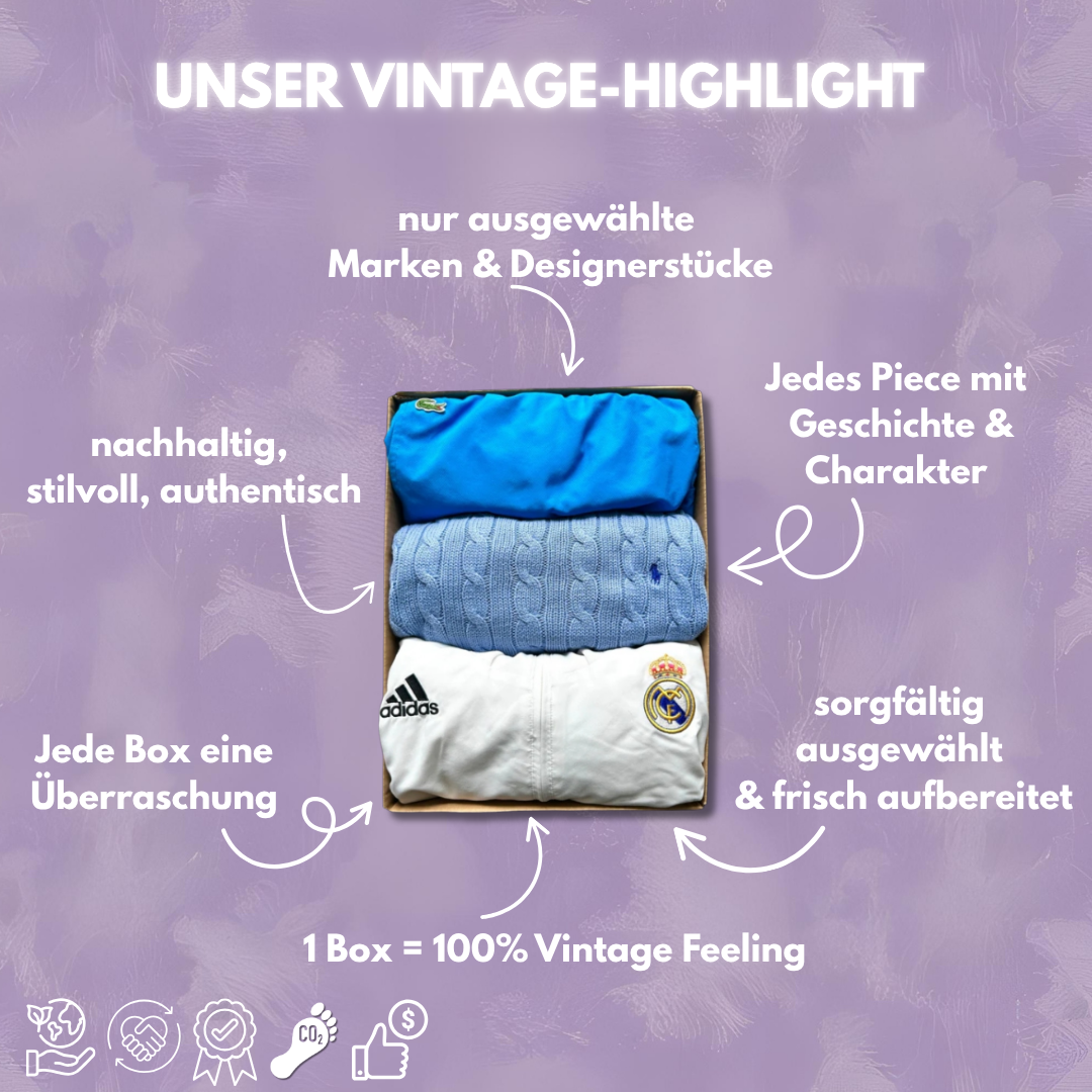 PREMIUM VINTAGE MYSTERY BOX (7-15 PIECES)
