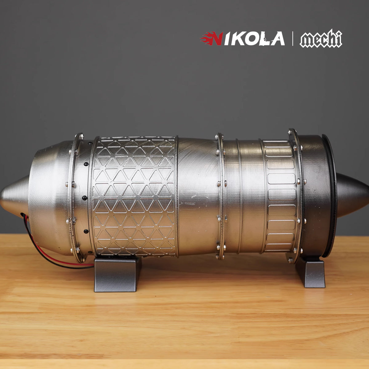 NIKOLATOY® Fighter jet turbojet engine - DIY KIT