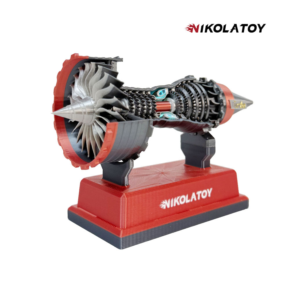 NIKOLATOY® Miniature Trent 900 turbofan engine model(12cm/4.8in)